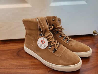 NWT Blondo Carson Ankle Boots Men Size 9.5M Sand Suede Side  display picture 3