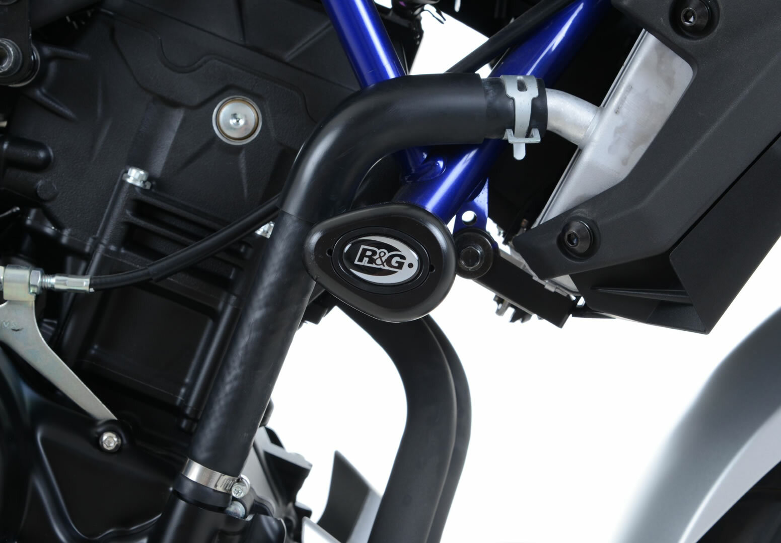 Yamaha MT-03 MT03 2016-2024 R&G racing aero style crash protectors bungs