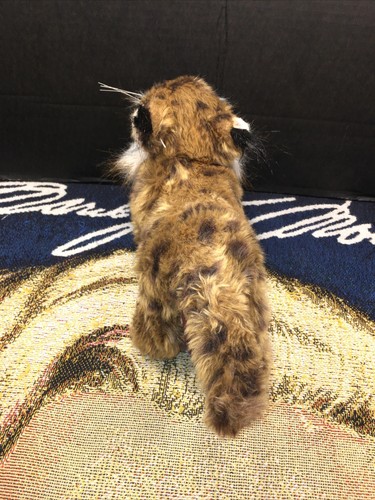 VGUC-12” Ranger Rexs Forest Friends Leanna Lynx Plush Stuffed Cat Brown W/ Sound - Foto 4 di 7