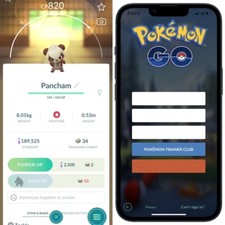 Shiny Pancham✨mini PTC 80k✨(read description)