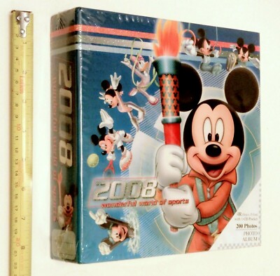 Mickey Mouse Disney 2008 Photo Album Wonderful World Of