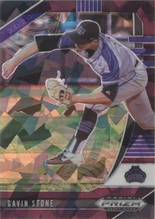 Burgundy Cracked Ice Prizm