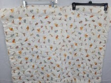 Vintage Winnie The Pooh Baby Quilt Zipper Sleeping Bag Pooh, Tigger, Kanga, Roo