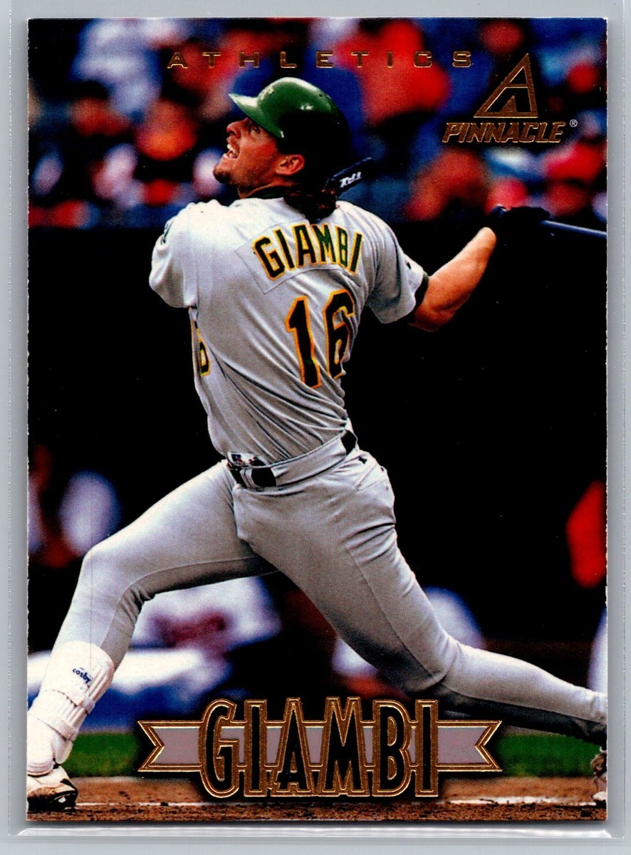 Jason Giambi 1997 New Pinnacle BASEBALL #74 Oakland Athletics | eBay