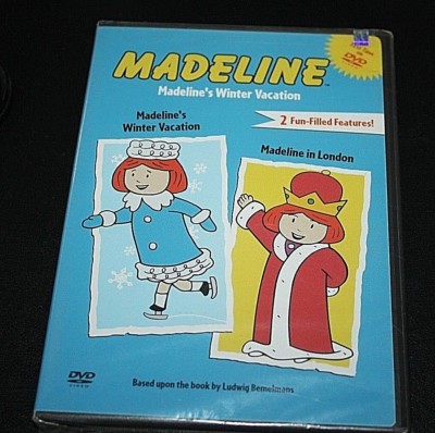 New Madeline DVD Winter Vacation & In London Factory Sealed  -D -=