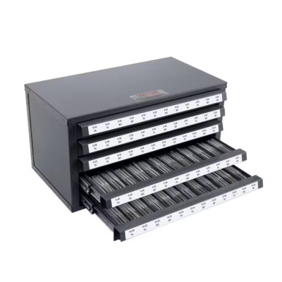 Tap Dispenser Cabinet, 5-Drawer Tap Organizer Cabinet for #2-56-#12-28 Steel Tap