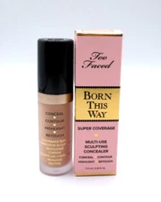 TOO FACED Born This Way Super Coverage Sculpting Concealer SHORTBREAD .45 oz NIB