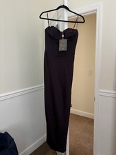 House of CB Charmaine Corset Maxi dress night shade, Size Medium, Regular Cup