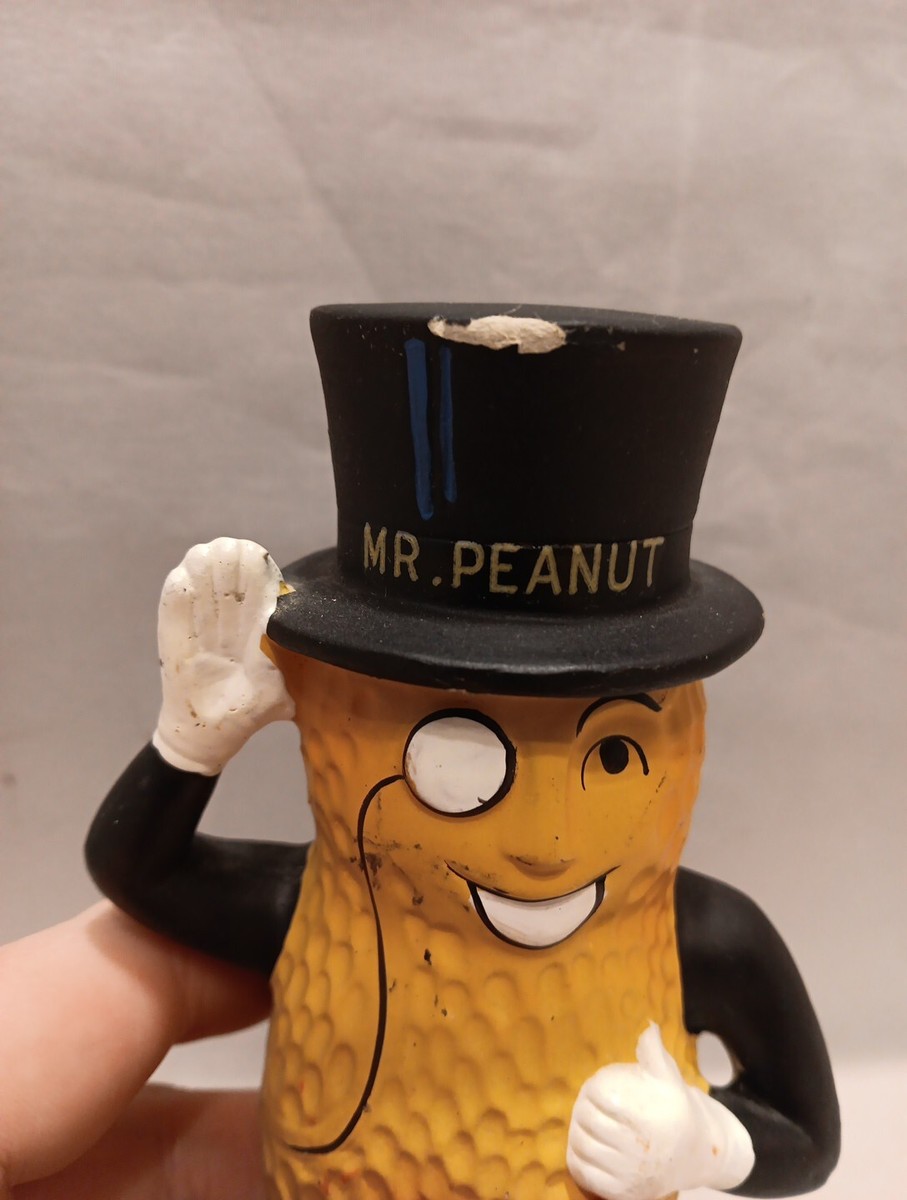 Vintage Lego Japan Mr. Peanut Planters Advertising Bobble Head | eBay