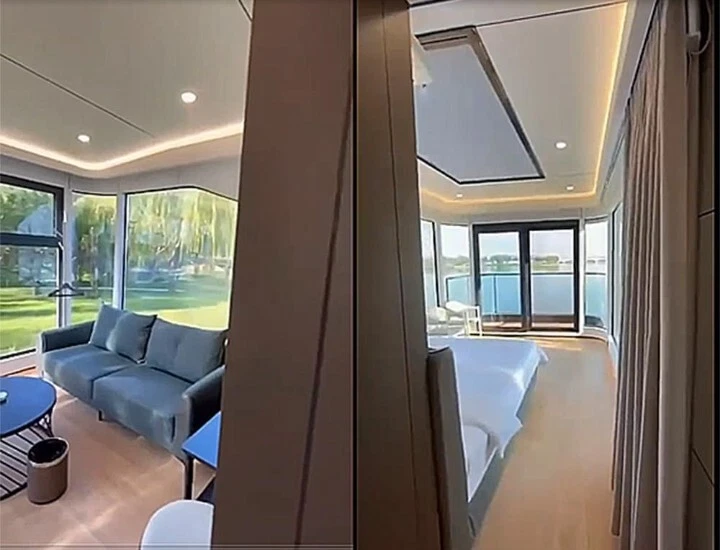 40FT Tiny Homes to Live in for Adults Fully Furnished Capsule House Portable... - Image 3 of 4