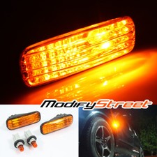 96-97 Honda Accord Lxdxex Jdm Amber Fender Side Marker Lights Signal Lamps 96-97 Honda Accord Lxdxex Jdm Amber Fender Side Marker Lights Signal Lamps
