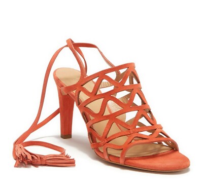NEW Chloe Kendal Tassle Caged Lace-up Sandals Shoes, EUR 37