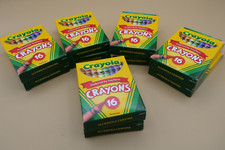2010 Crayola Crayons Colors Box 16 Ct Non-toxic Lot Of 10 boxes