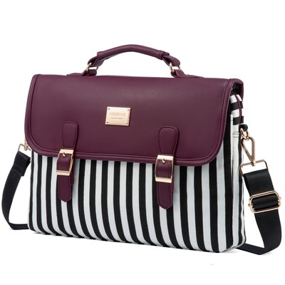 LOVEVOOK Computer Bag Laptop Bag for Women Cute Laptop Messenger Bag for Work...