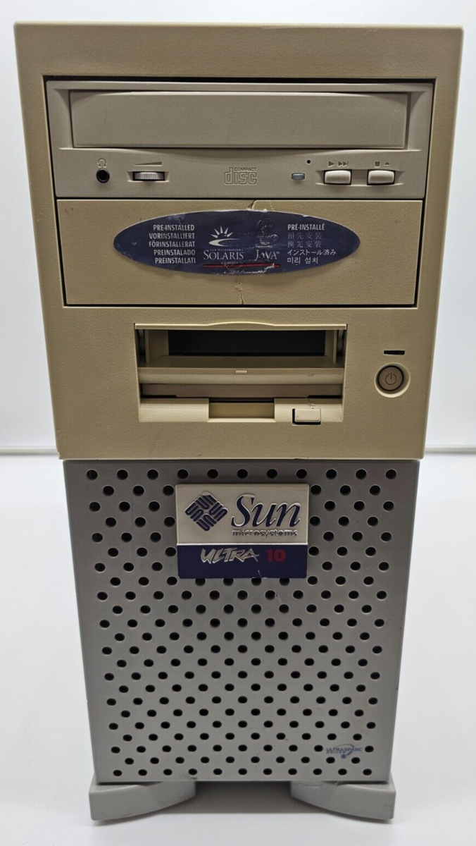 Sun Microsystems Ultra 10 512 MB Ram UltraSPARC-IIi 440MHz CPU