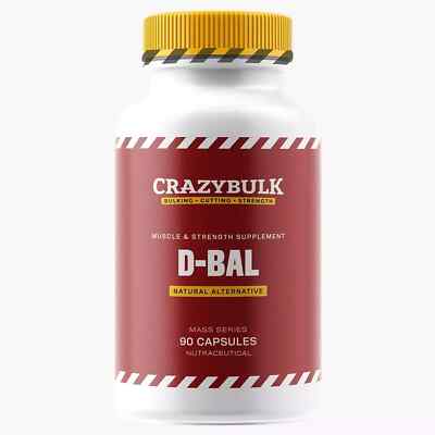 Crazybulk D BAL (Best Supplement for Muscle Gains) 90 Capsules