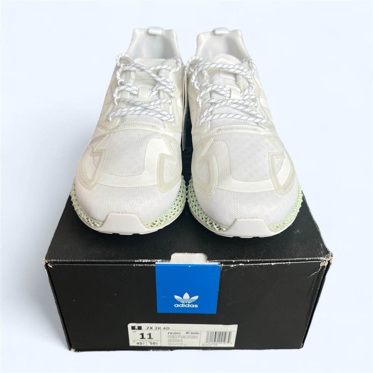 white.atg① Adidas - Brandclub - adidas ZX 1K Boost Footwear White