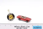 Custom Firebird Red Champagne Int.1968 Mattel Redline Hot Wheels Vtg w/ Button