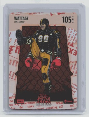 2026 Bo Jackson Battle Arena Wattage #RHBF-21 1st Ed Red Headlines Battlefoil