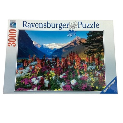Ravensburger  Flowery Mountains   Premium Jigsaw Puzzle  3000 Piece Softclick Te