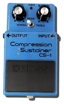 Boss CS-1 Compressor Effektpedal getestet & funktioniert 3086