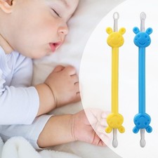 2 Pack Nasal Booger  Ear Cleaner - Safe Baby Booger Remover, Nose Picker  Earw