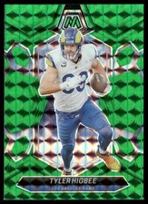 Tyler Higbee 2024 Panini Mosaic Mosaic Green #131 Los Angeles Rams