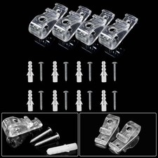 4 Stück/Set Kindersicherung Rollo Clip Haken für Gardine Vertikal Raffrollo Ke