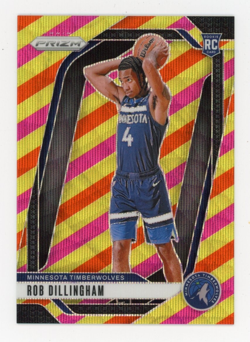 ROB DILLINGHAM 2024-25 PANINI PRIZM MULTI WAVE PRIZMS ROOKIE RC 46/88 #250