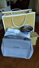 Michael Kors MK Ava Small Lilac Tote Cross Body Bag - Excellent Condition 