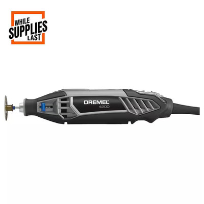 Dremel 4200 Series 1.6 Amp with 36 Accessories, 4 Attachments and Carrying Case