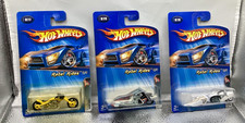 3 Vintage Hot Wheels Rebel Rides 2/5, 3/5, 4/5, 2005 Blast Lane, W-oozie,+1 more