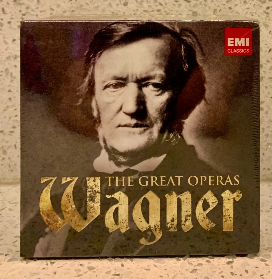 WAGNER The Great Opera Box (36 cds, EMI) SAWALLISCH RING • TRISTAN • PARSIFAL - Image 2 of 4