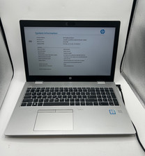 HP ProBook 650 G5 15.6" Laptop Intel i5-8265U 1.60GHz 8 GB RAM Without Storage