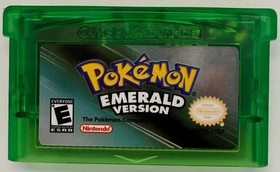 GBA Pokemon Emerald Version (Game Boy Advance, 2005) Cartridge Game USA Tested