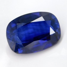 Certified 17.50 Ct Natural Ceylon Blue Sapphire  Stunning Cushion Cut Gemstone