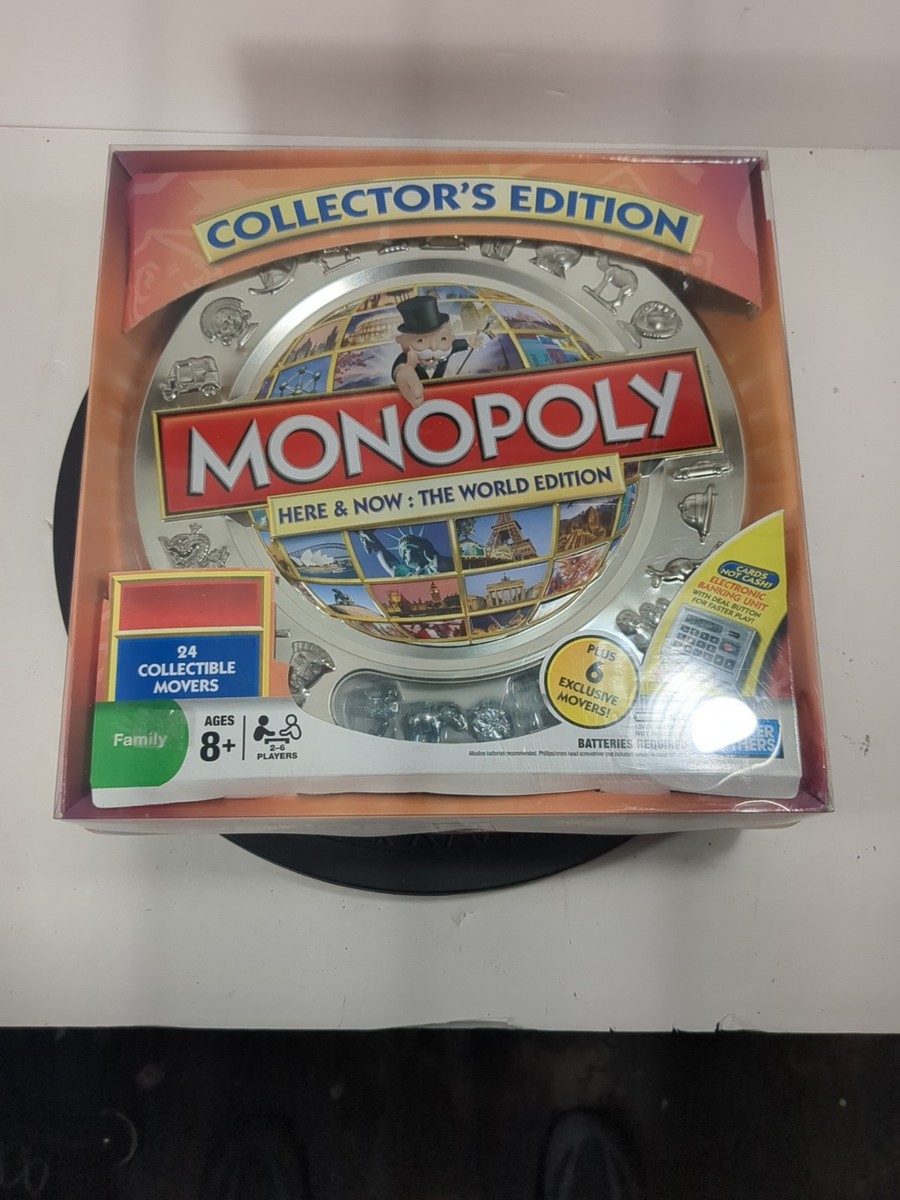 Monopoly Collectors Edition Here And Now : The World Edition New