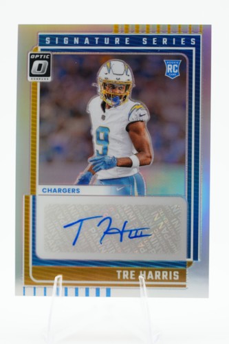 2025 Panini Donruss Optic - Signature Series Holo Tre Harris #SSH-44 (AU, RC)