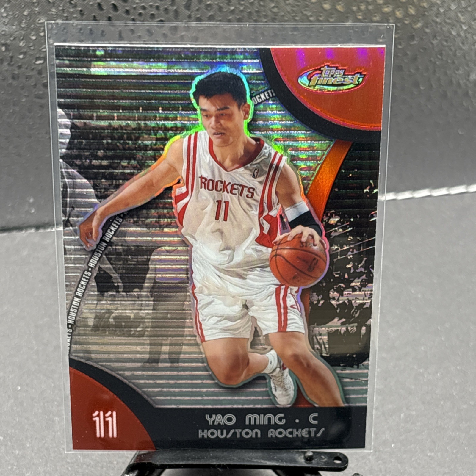 2007-08 Topps Finest Yao Ming Refractor #20