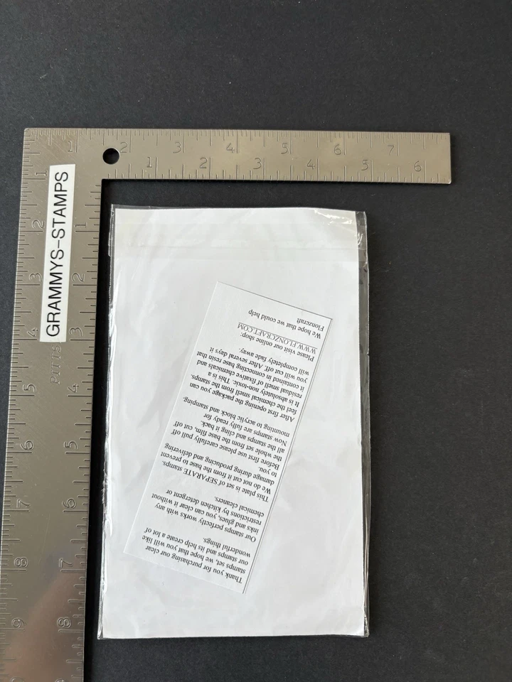 Juego de estampillas transparentes sin montar insectos grillo rinoceronte alce animales Flonz Foto 4 de 4