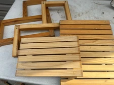 New 2-tier Wooden Step Stool for Adults and Kids