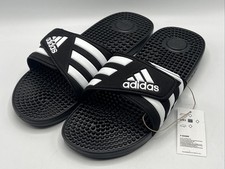 adidas Adissage Men's Slides - Core Black /Cloud White /Core Black, US Men 13
