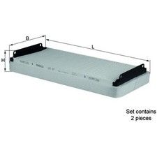 Knecht LA 47 S Filter Innenraumluft für MERCEDES BENZ E KLASSE S W210 S210