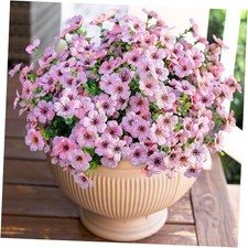 Artificial Flowers for Outdoor Indoor Garden Home Decoration, Faux Flower Pink