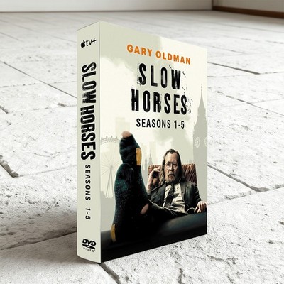 Neu Slow Horses Staffel 1-5 Box Set Nur Englisch 10-Disc Versiegelt