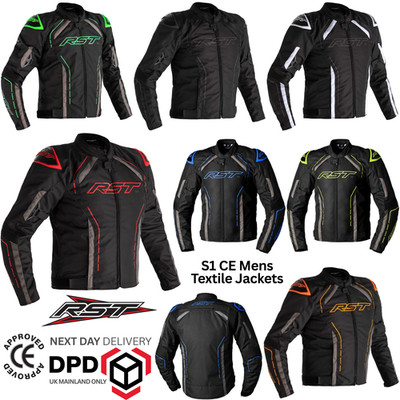 RST S1 Mesh Herren Textil Motorradjacke Fahrer Touring Motorrad Jacke