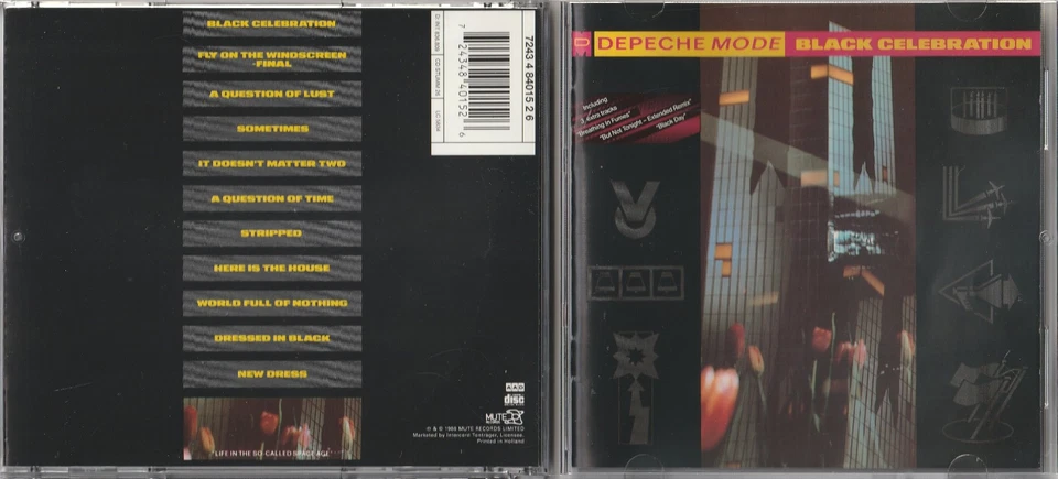 Depeche Mode - Black Celebration (CD) - Bild 2 von 2