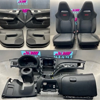 2008-14 Impreza Subaru WRX GRB Hatchback Interior Seats Dash Console Door Panels