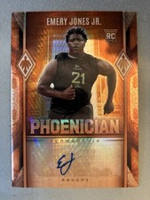 *198/199* 2025 Phoenix Phoenician HYPER #7 Emery Jones Jr. Auto RC