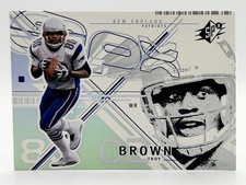 2002 SPx #7 Troy Brown New England Patriots